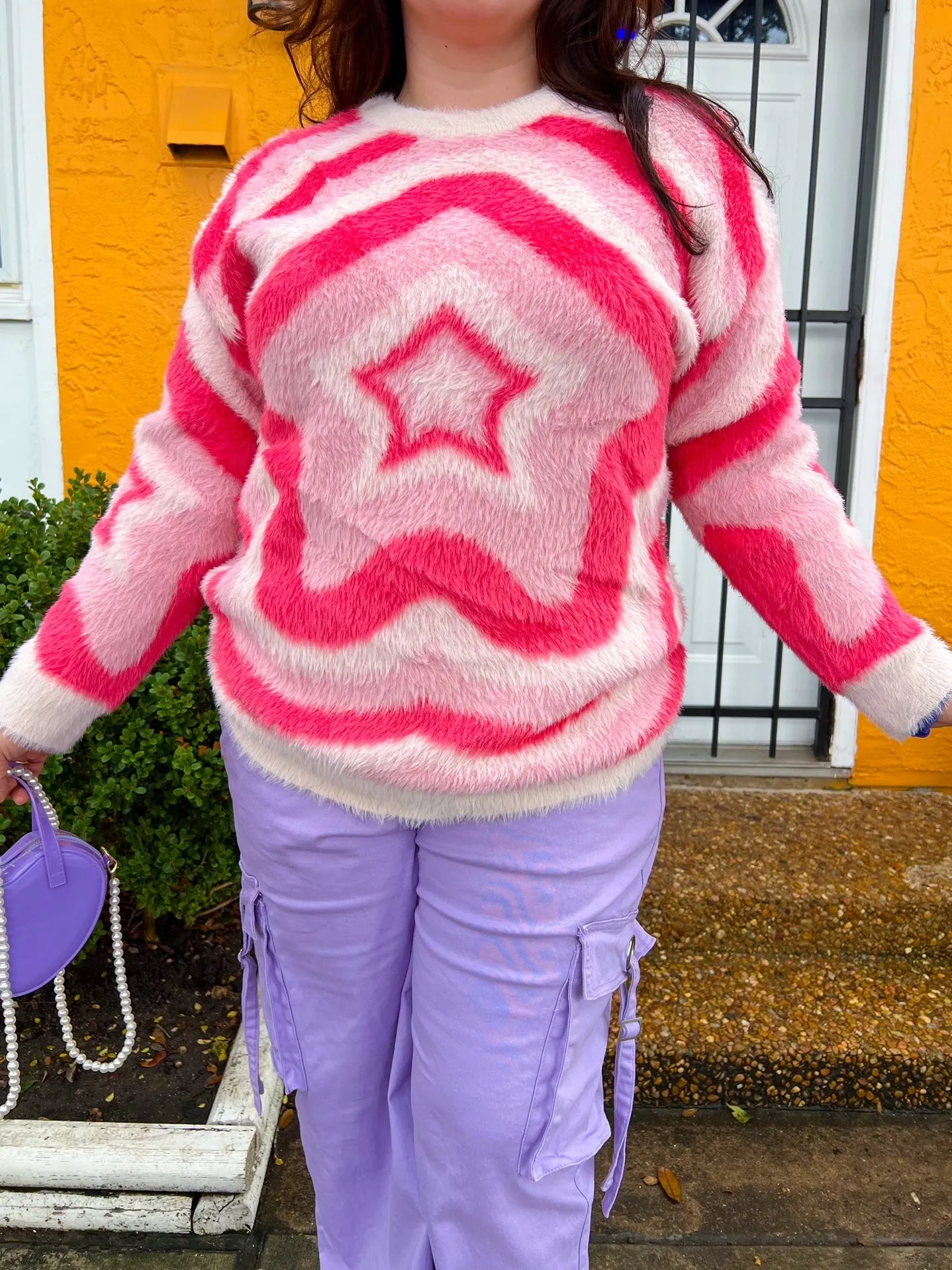 Powerpuff Fuzzy Sweater (S-3XL)
