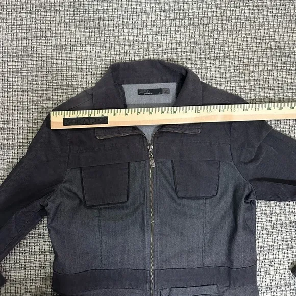 Prana Nadine Denim &amp; Corduroy Jacket Medium
