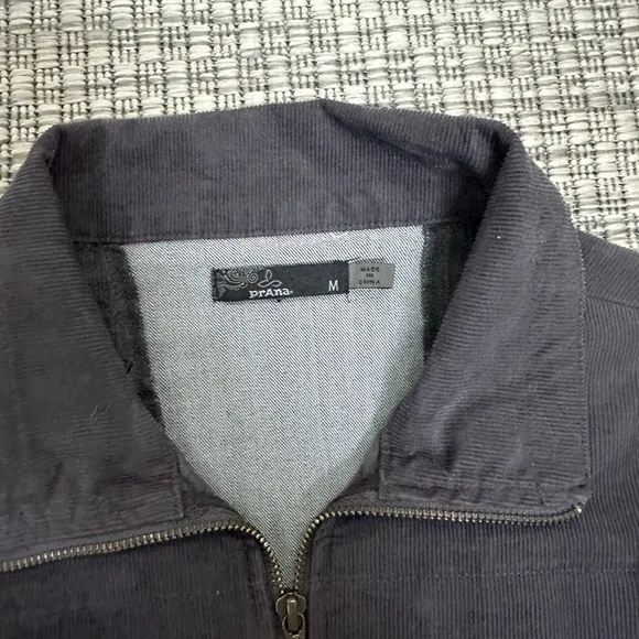 Prana Nadine Denim &amp; Corduroy Jacket Medium