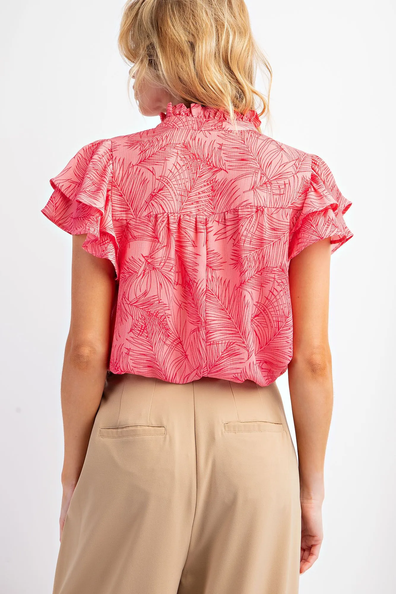 Pretty in Pink Printed Top