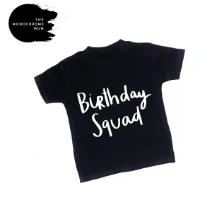 Printed - Birthday squad top