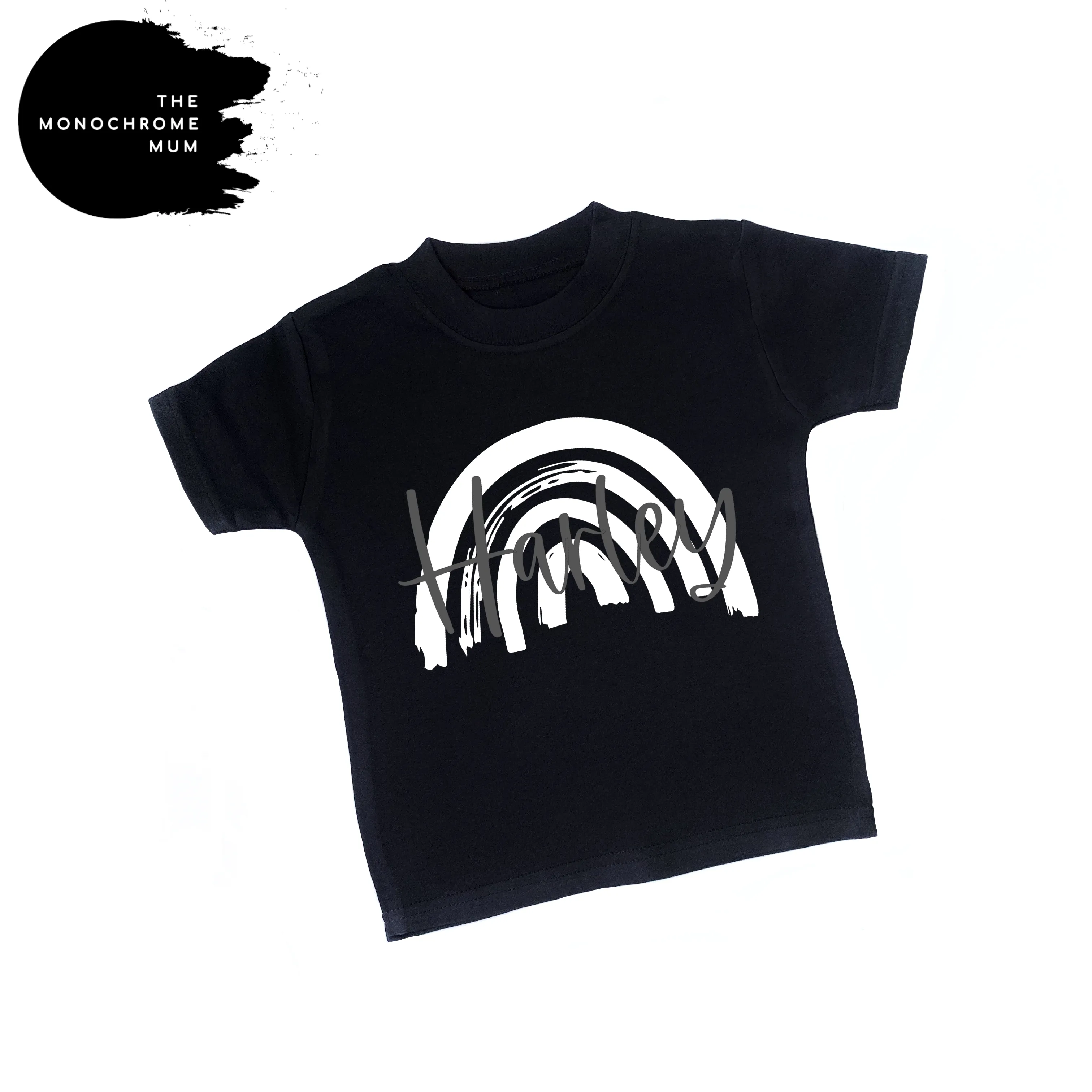 Printed - Rainbow name top