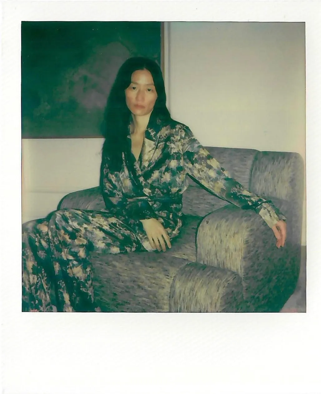 Printed Short Robe