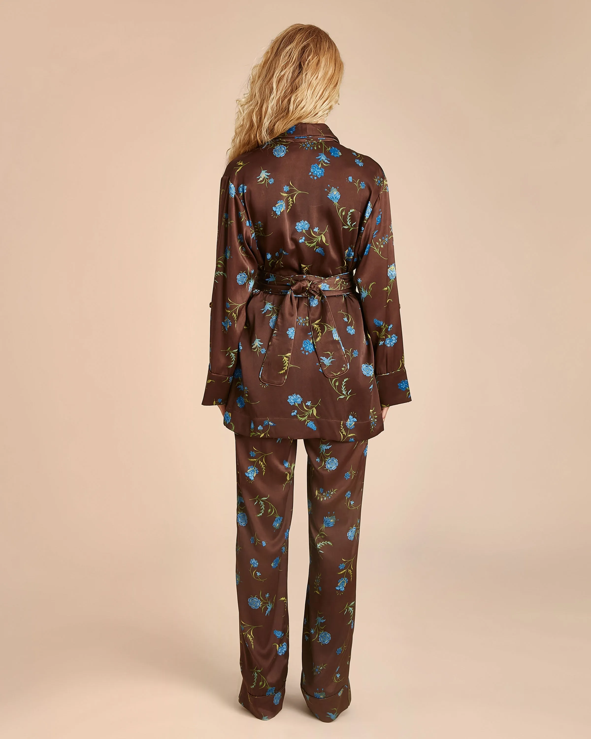 Printed Short Robe