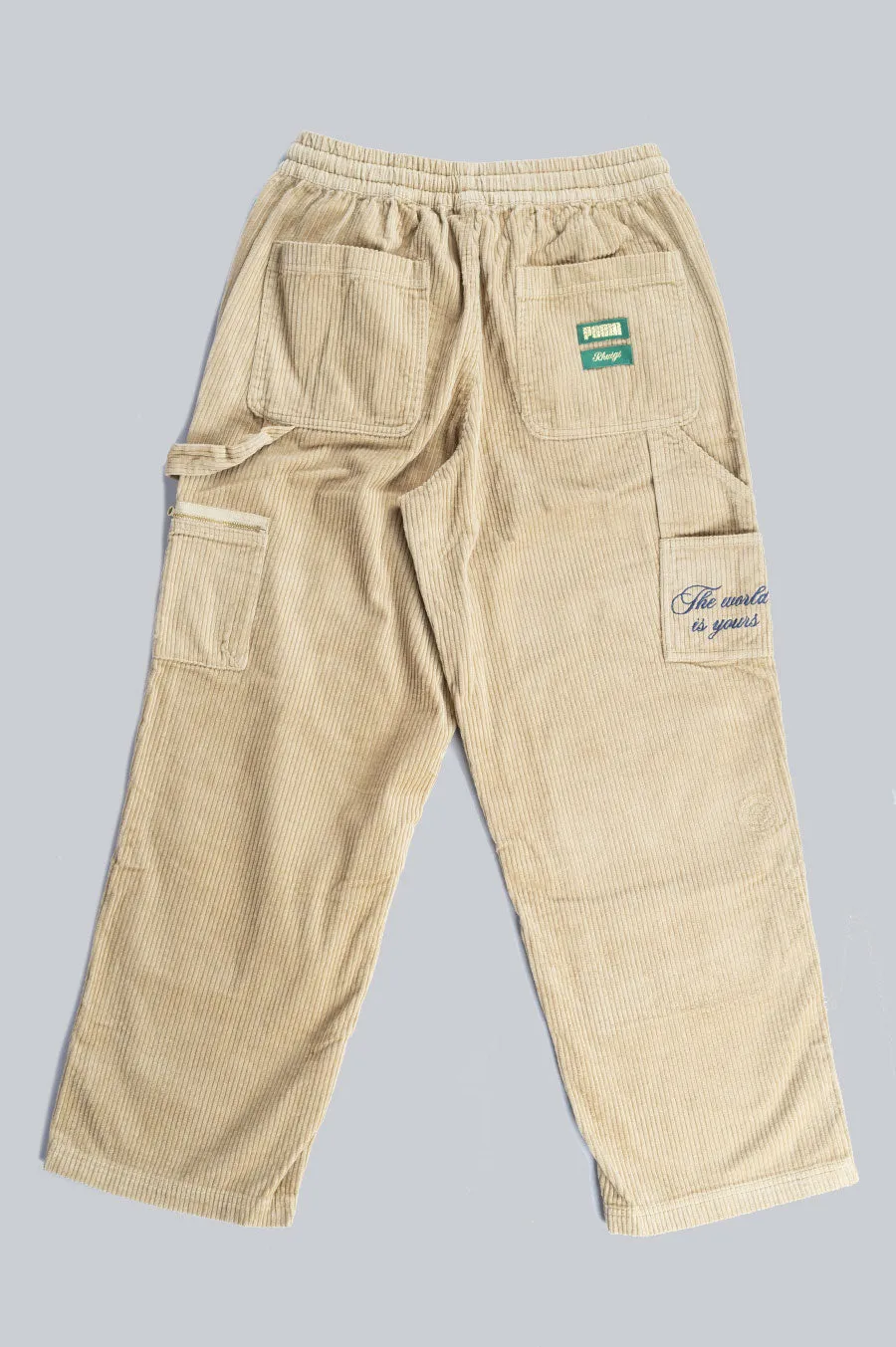 PUMA X RHUIGI CORDUROY PANTS SAND DUNE