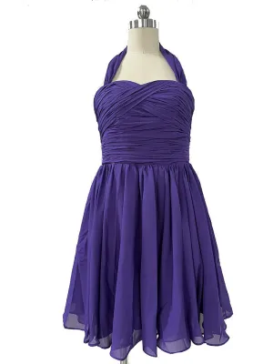 Purple Halter Taylor Swift Same Style 1950S Vintage Dress