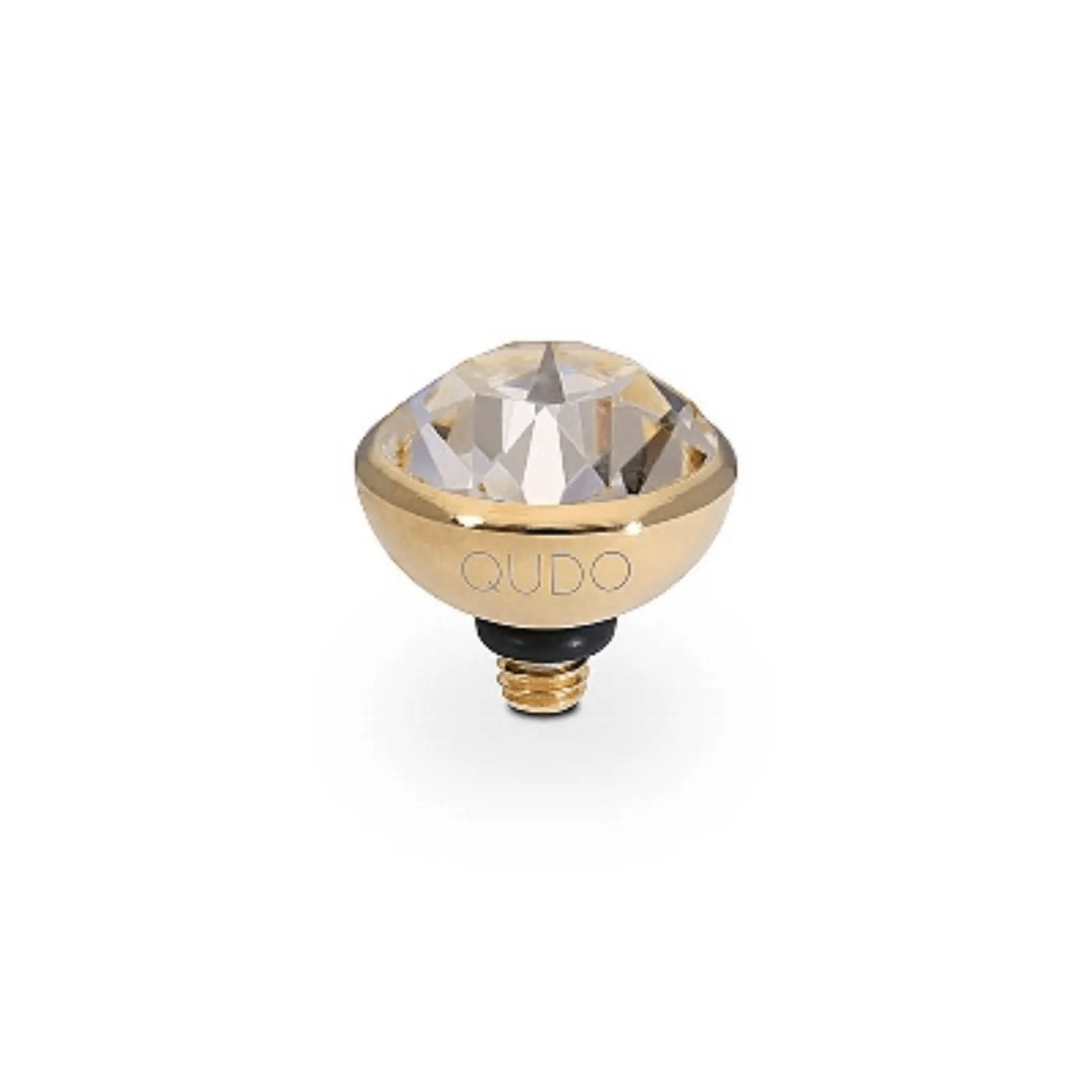 Qudo Bottone 10mm Gold Topper - Silk