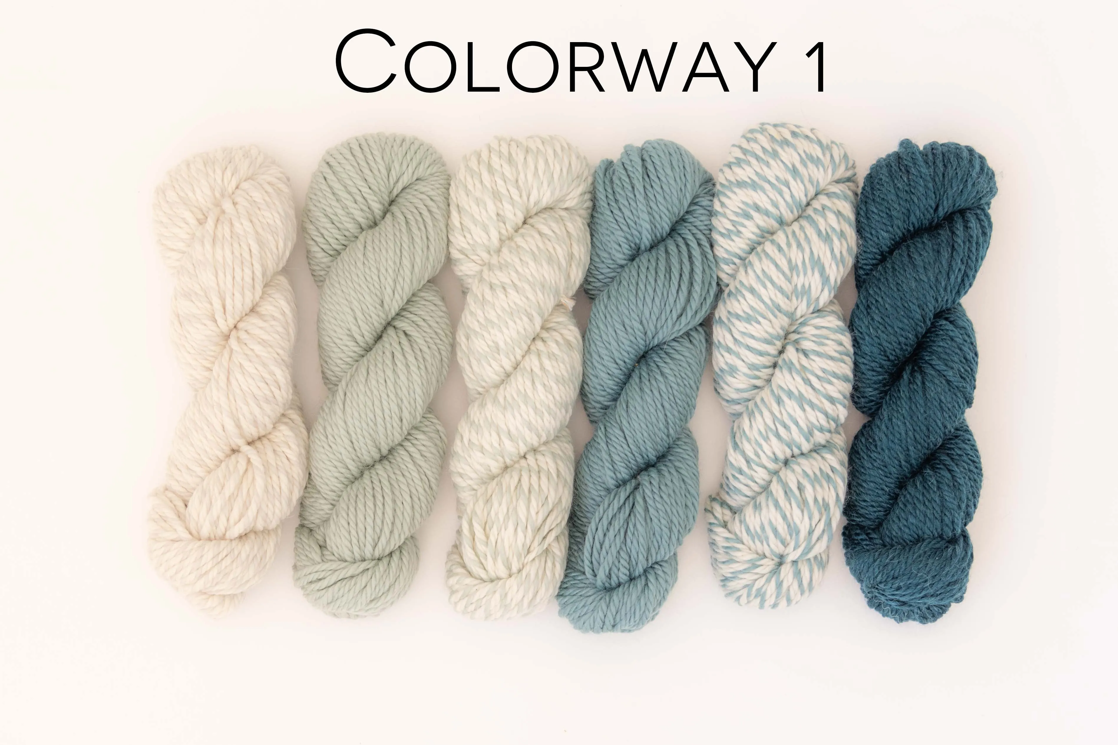 "Big" Wave Wrap Knitting Kit