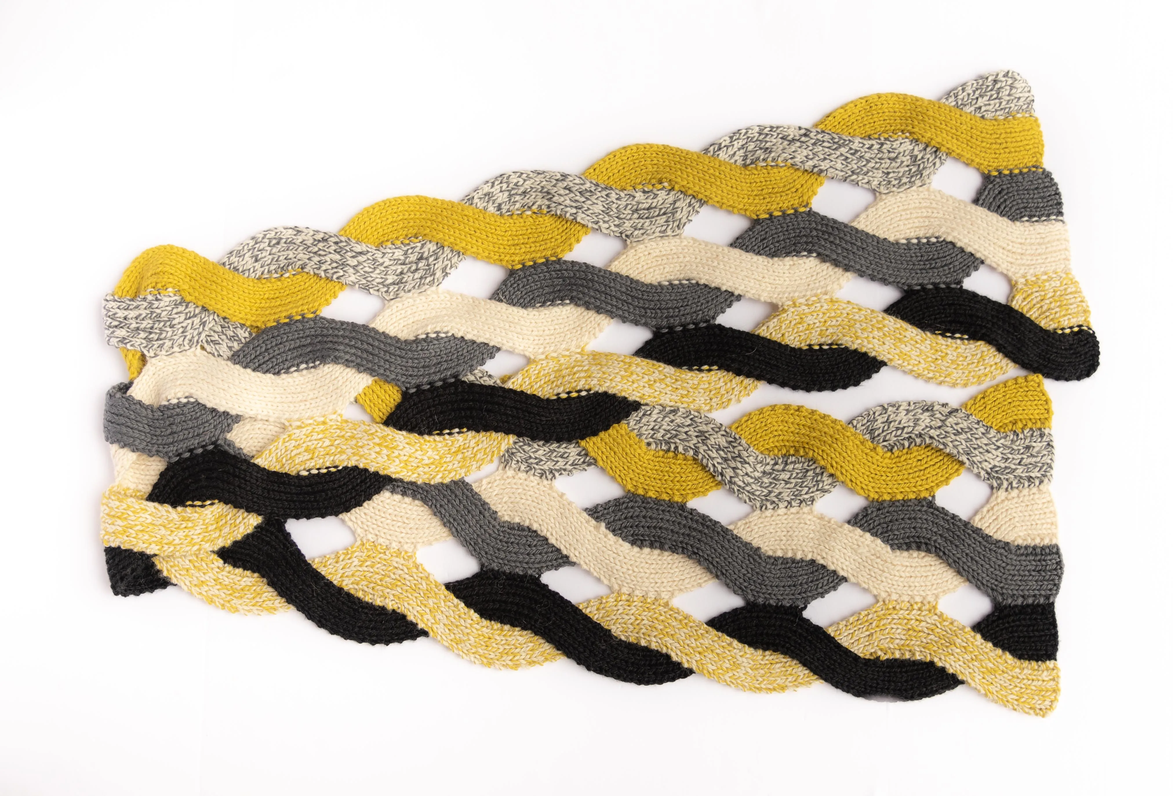 "Big" Wave Wrap Knitting Kit