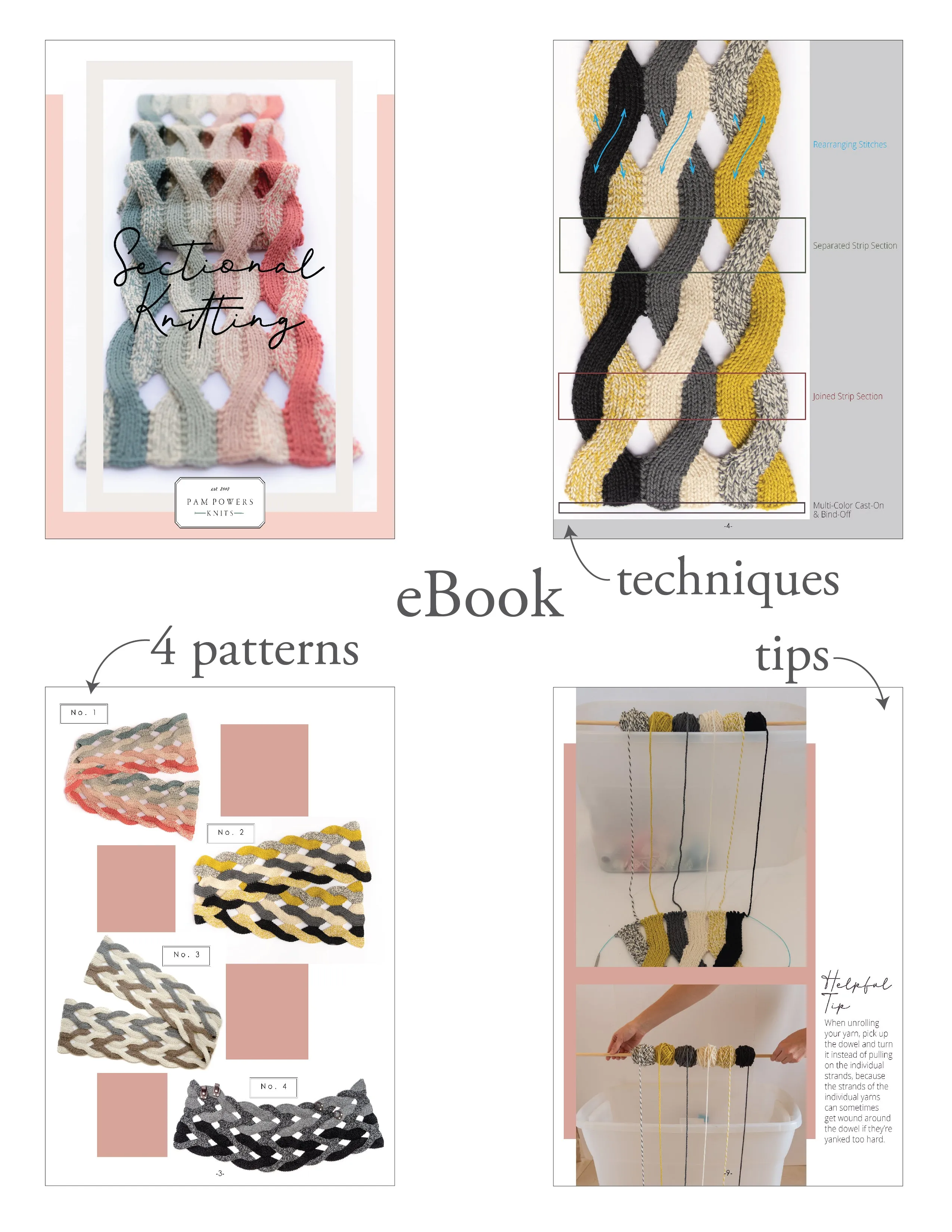 "Big" Wave Wrap Knitting Kit