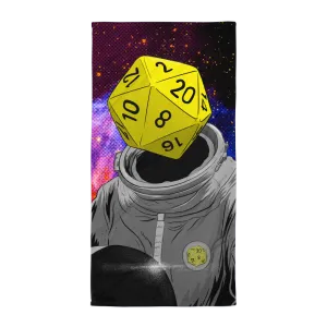 "d20 Astronaut" Towel