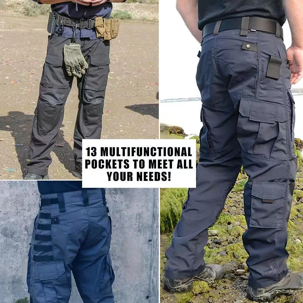 Raider Tactical Pants Cargo Pants with Muti-Pockets in Grey