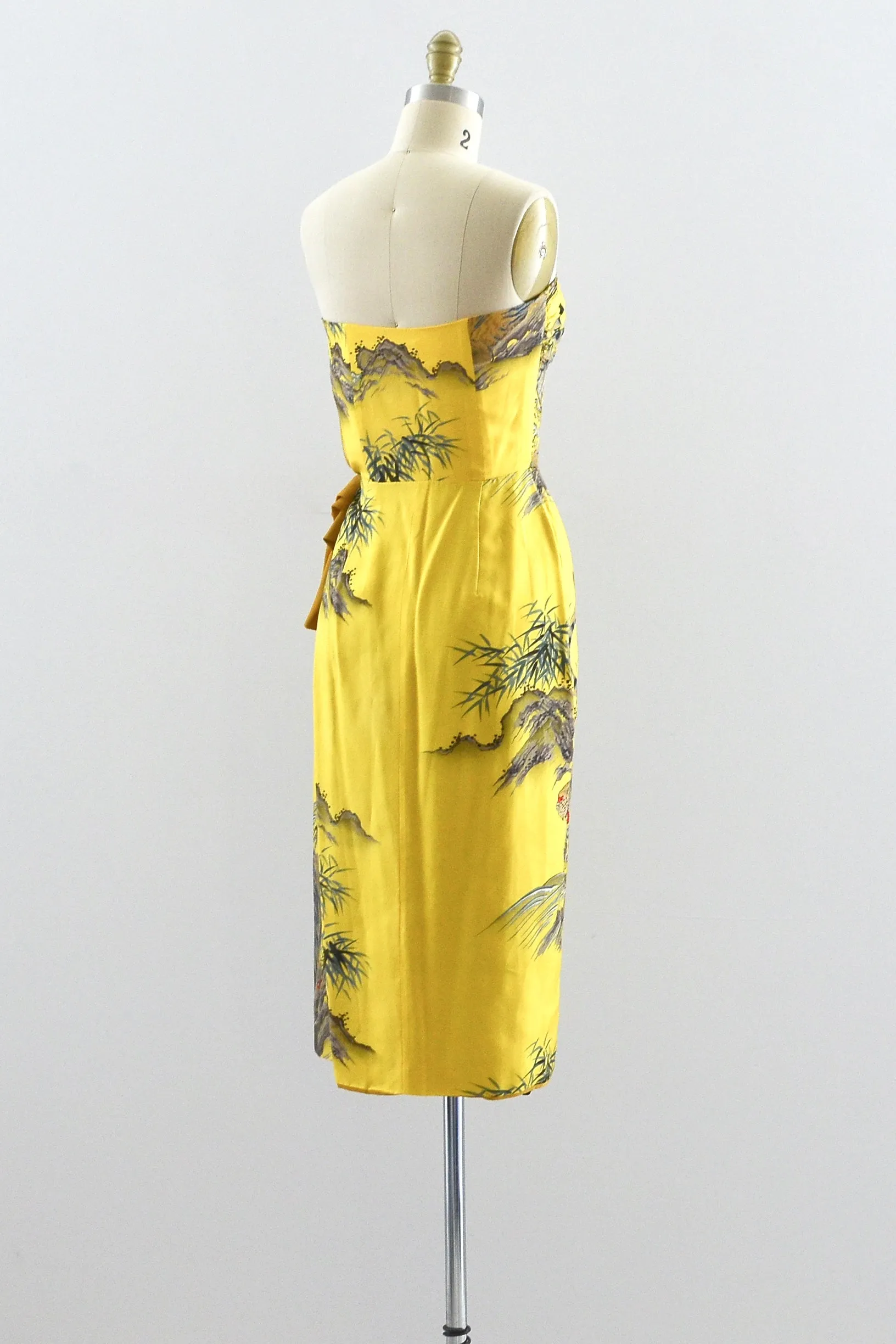 Rare Pauline Lake Silk Dress