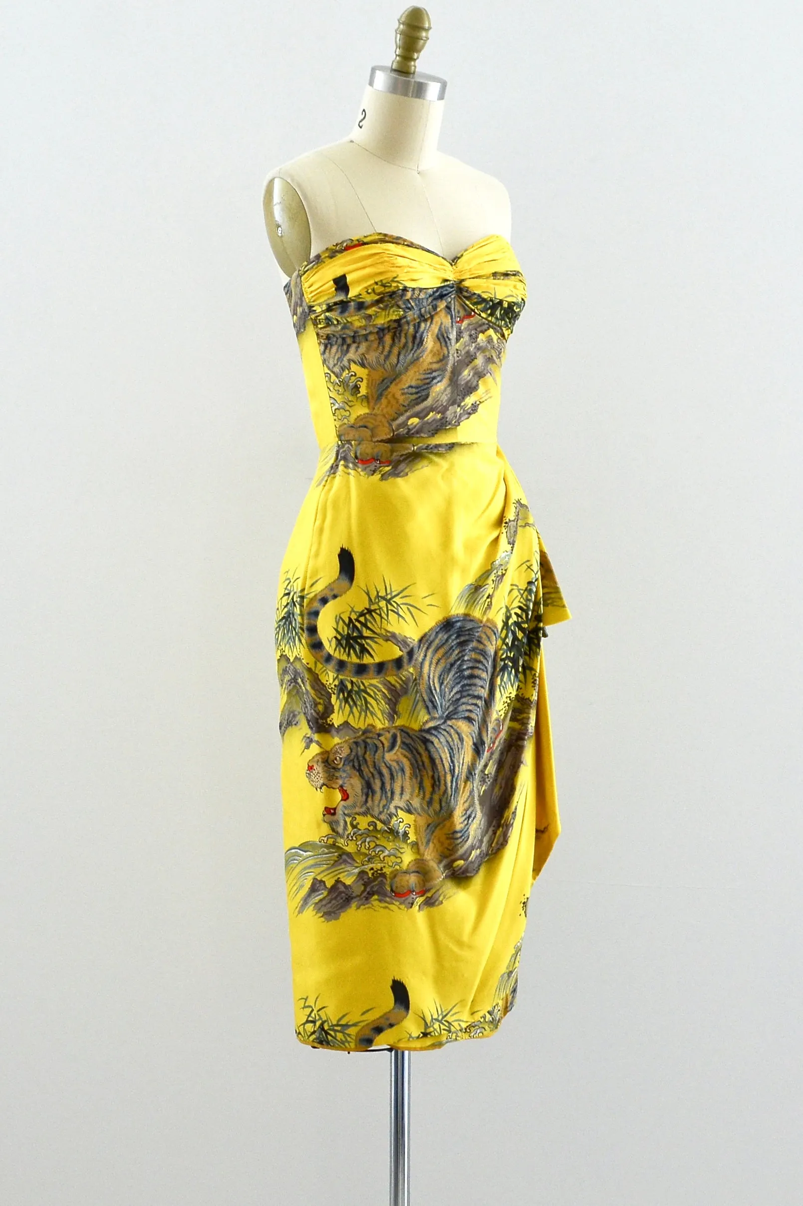 Rare Pauline Lake Silk Dress