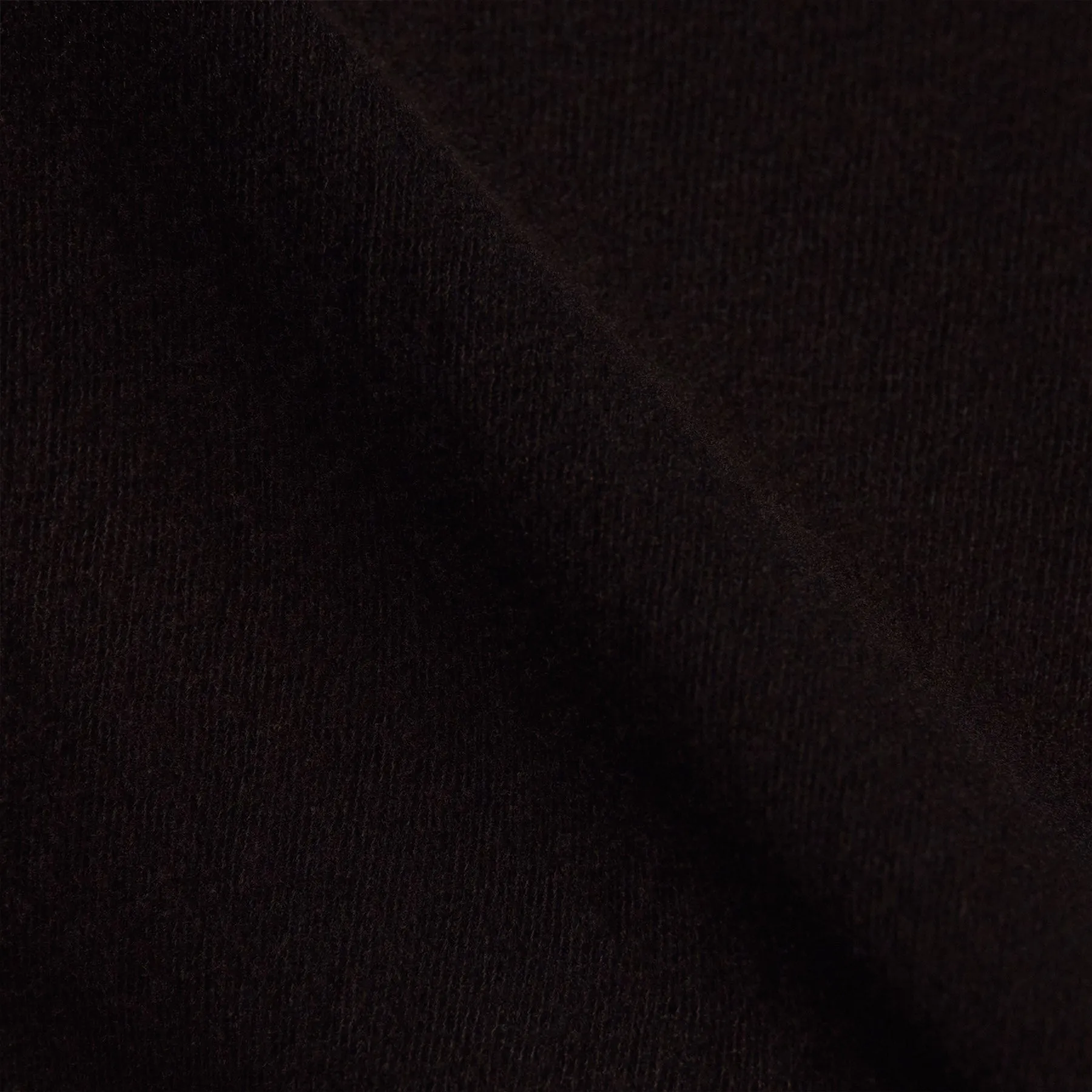 Recycled Brushed Jersey Skirt - Black