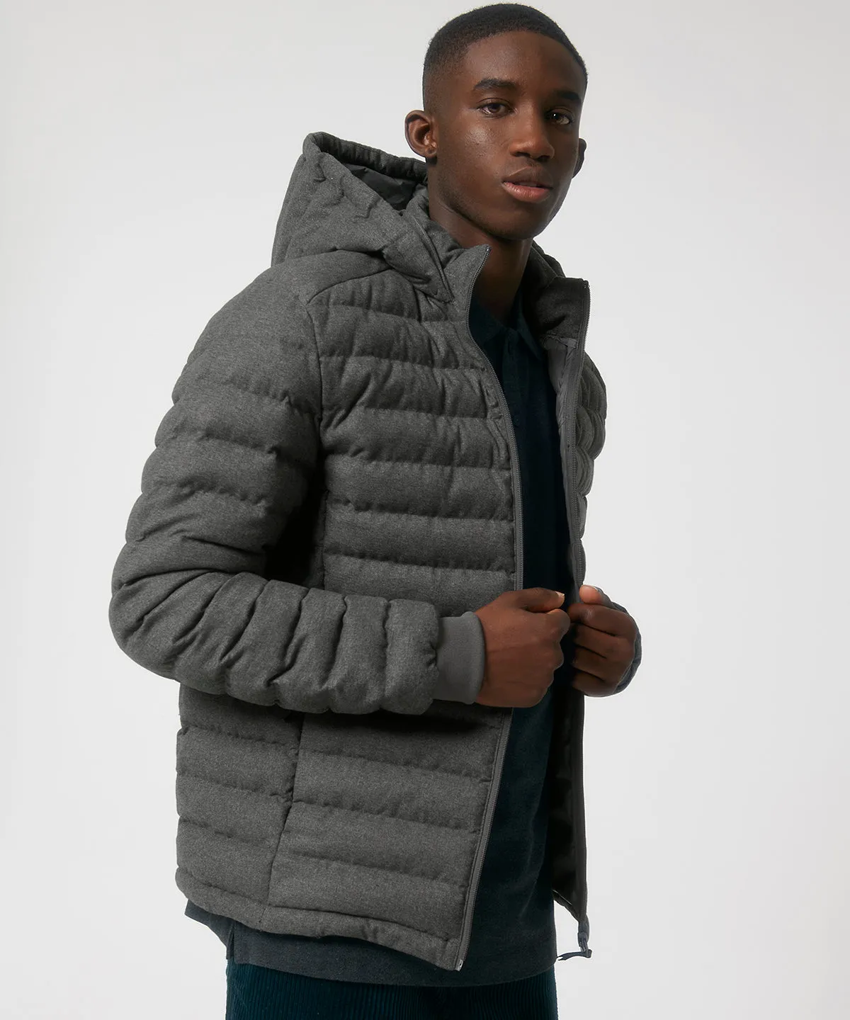 Recycled Wool-like Jacket
