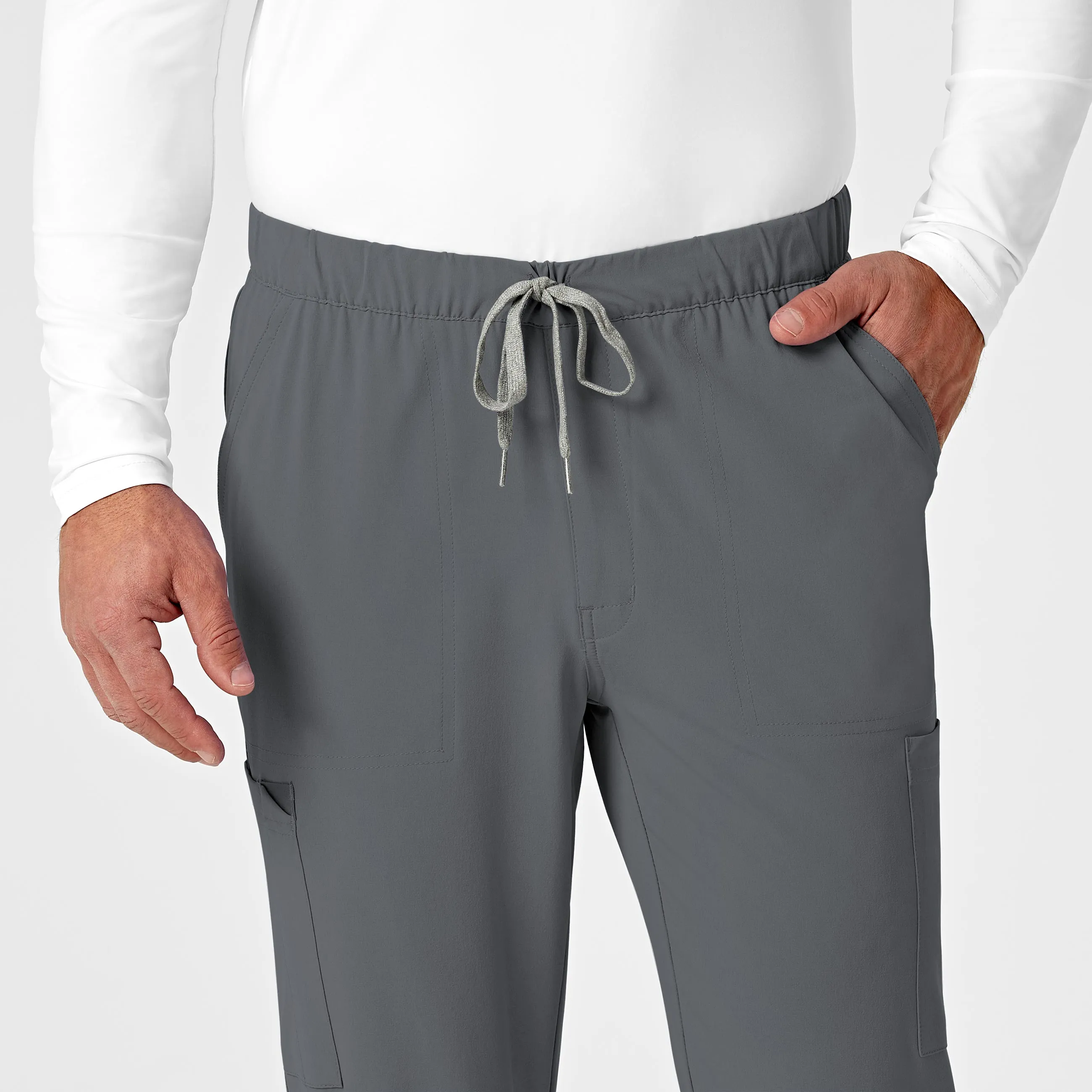 RENEW 5034 Men's Jogger Scrub Pants Pewter