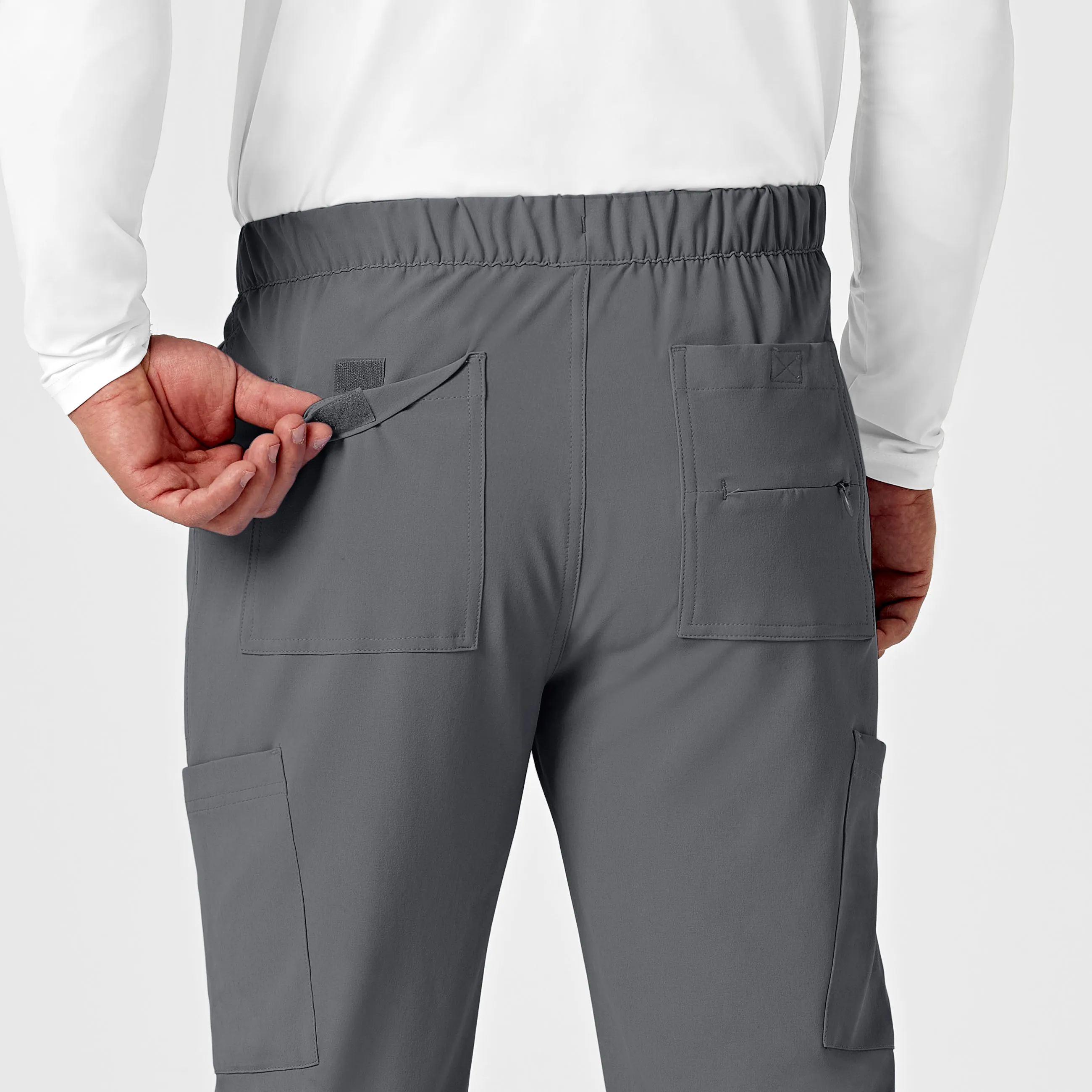 RENEW 5034 Men's Jogger Scrub Pants Pewter