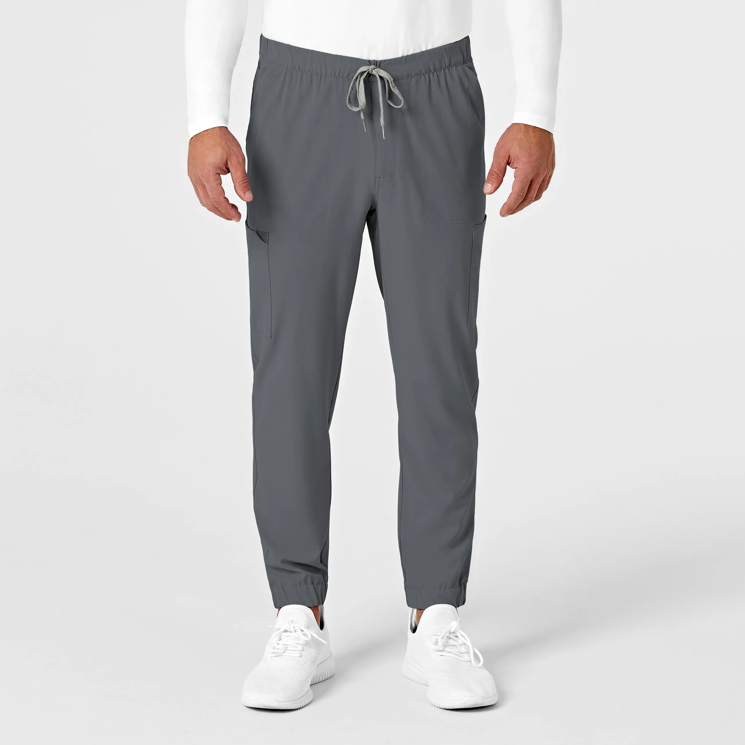 RENEW 5034 Men's Jogger Scrub Pants Pewter