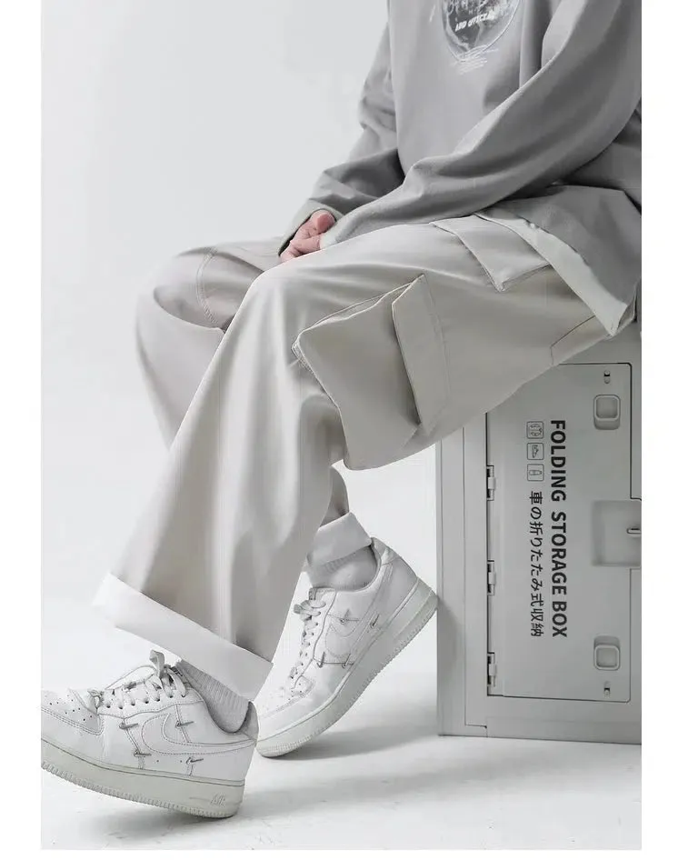 Retro Multi-pocket Cargo Pants