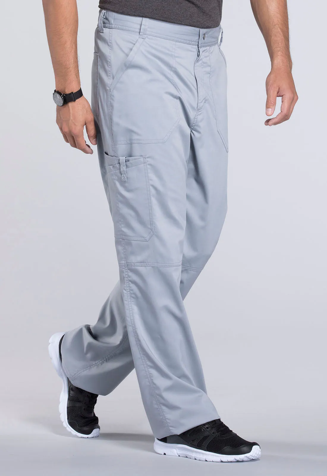 Revolution WW140 Men's Fly Front Pants Grey