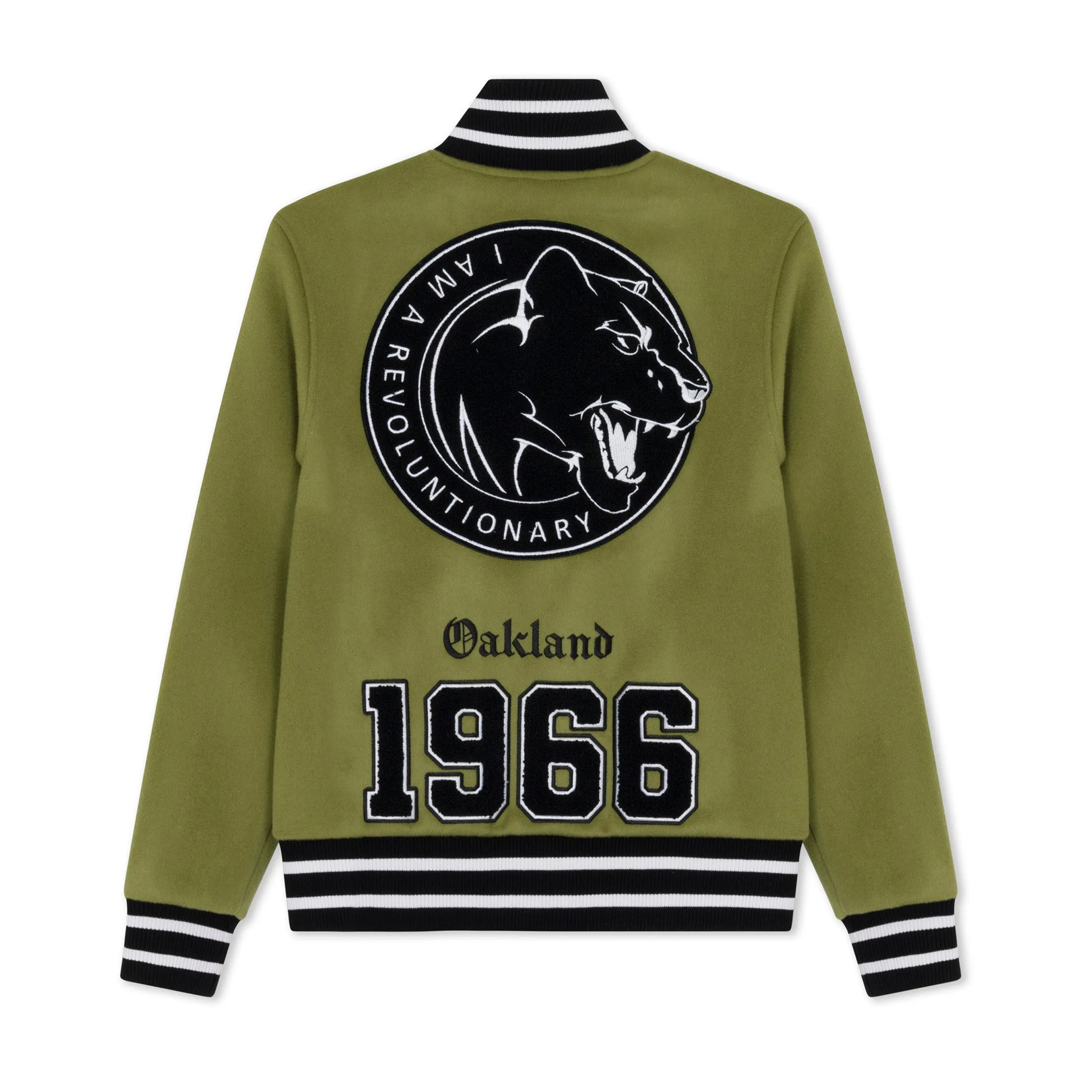 Revolutionary Varsity Jacket (Green)