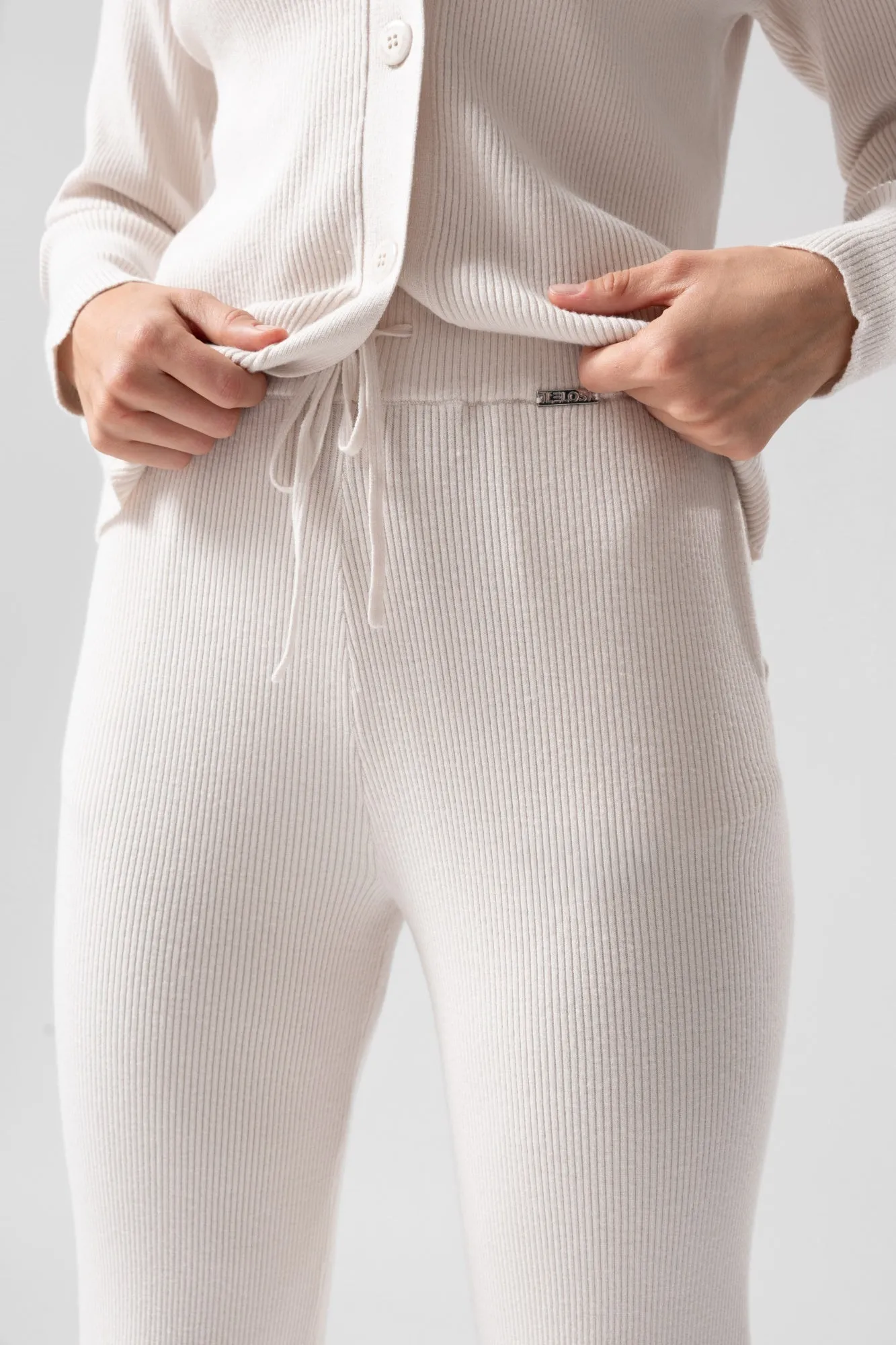 Ribbed knitted pants Demi