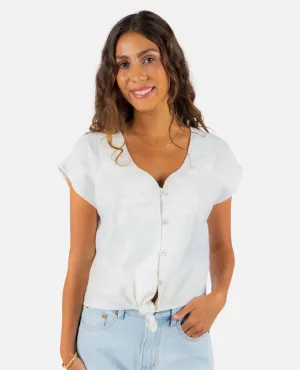 Rip Curl Tiki Embroidered Top