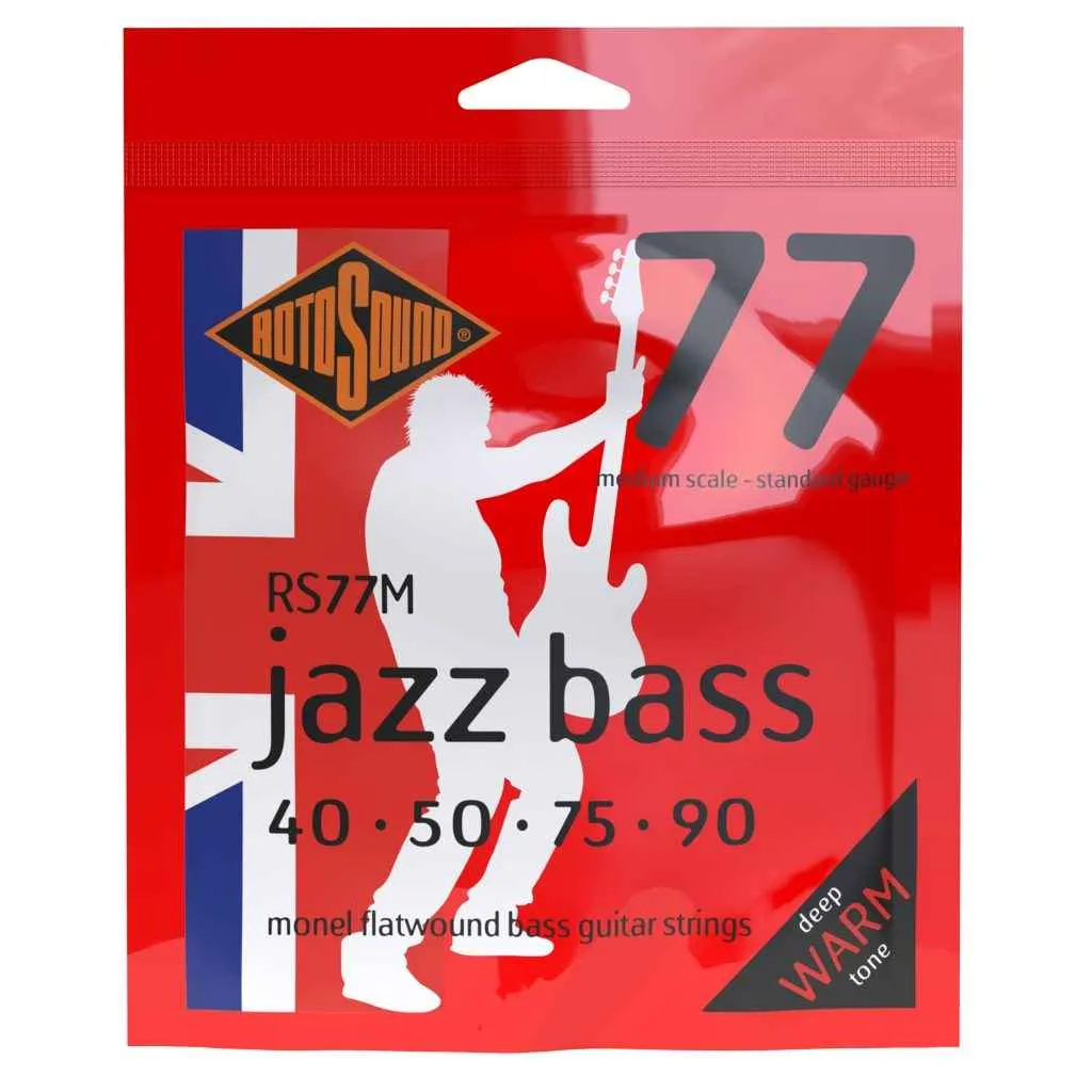 Rotosound RS77M Jazz Bass 77 Medium Strings 40-90