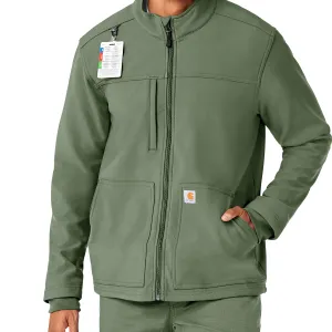 Rugged Flex C80023 Men's Bonded Fleece Jacket Olive
