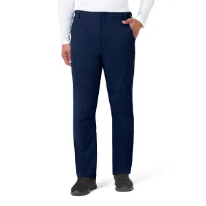 Rugged Flex Peak C55037 Men's Straight Leg Cargo Scrub Pants Navy