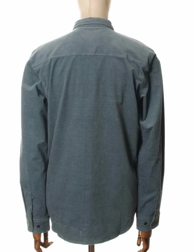 Salty Crew Woodsman L/S corduroy shirt - blue