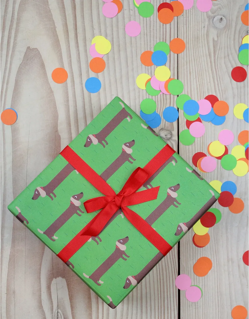 Sausage Dog Wrapping Paper