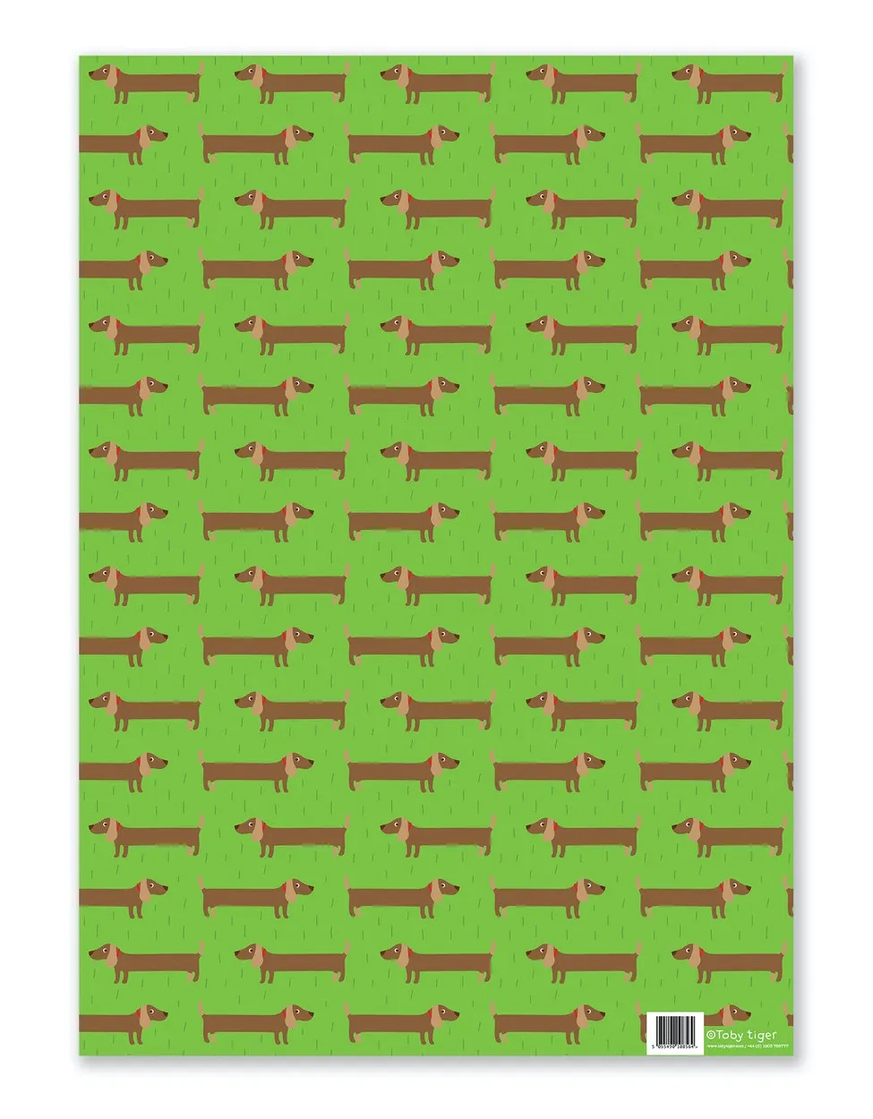 Sausage Dog Wrapping Paper