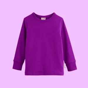 ScandiBugs Own Label Organic Long Sleeve Top - Perfectly Purple