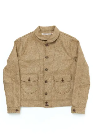Scarti Lab Cossack Jacket 707-SE430 Melton Wool Khaki