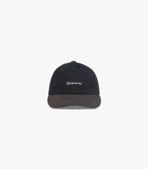 Script Corduroy Cap