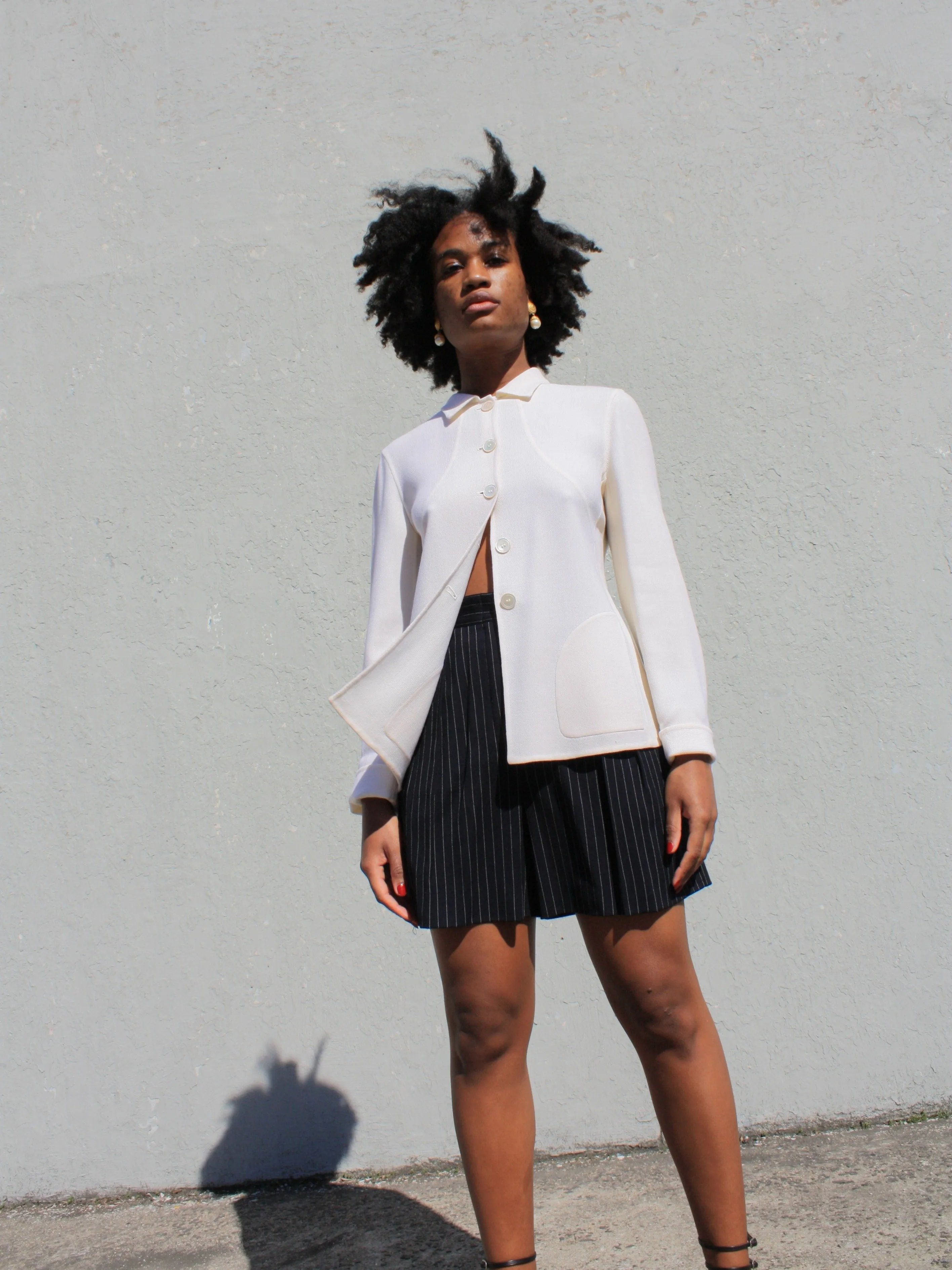 Seamed Wool Jacket