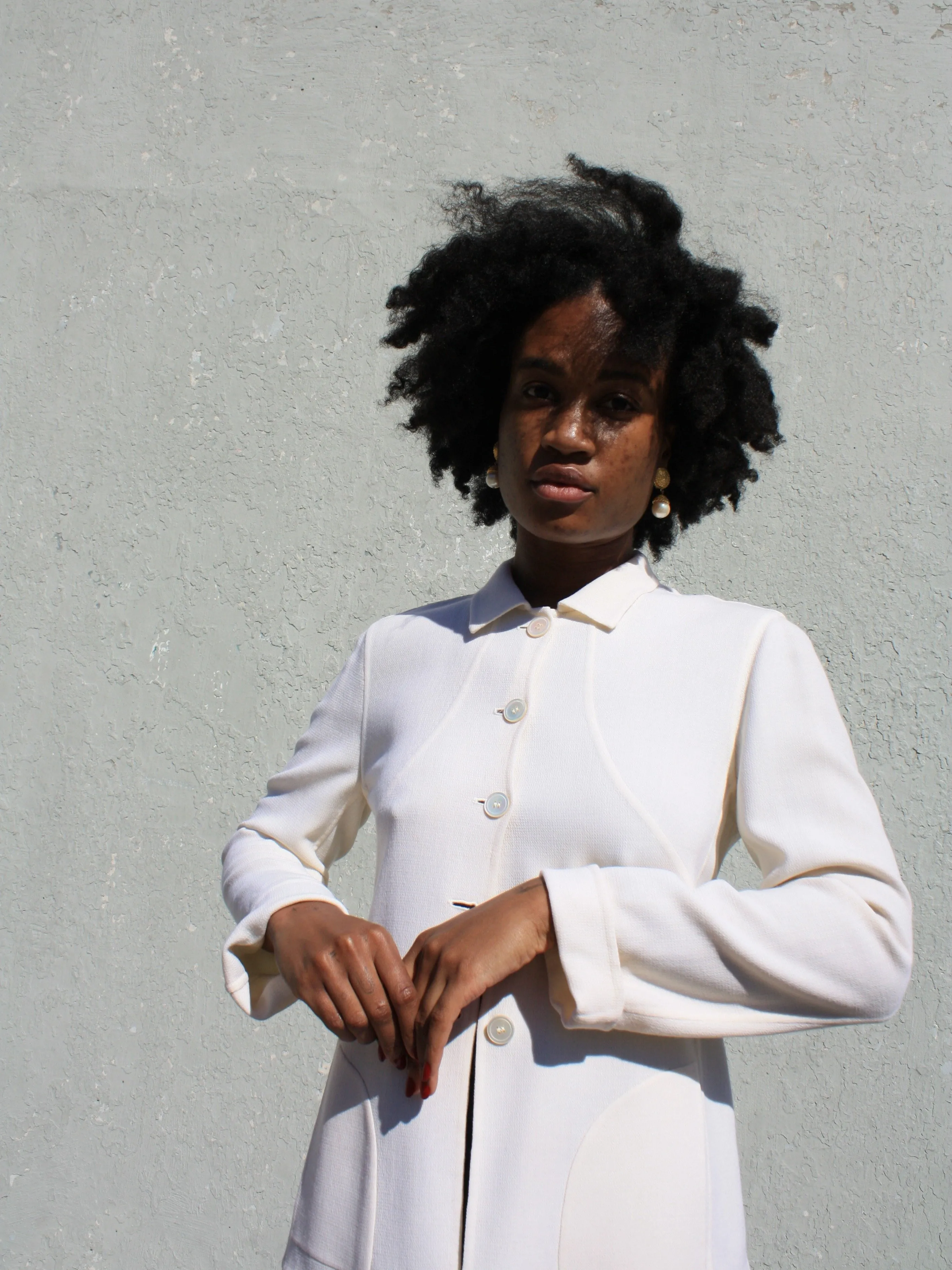 Seamed Wool Jacket