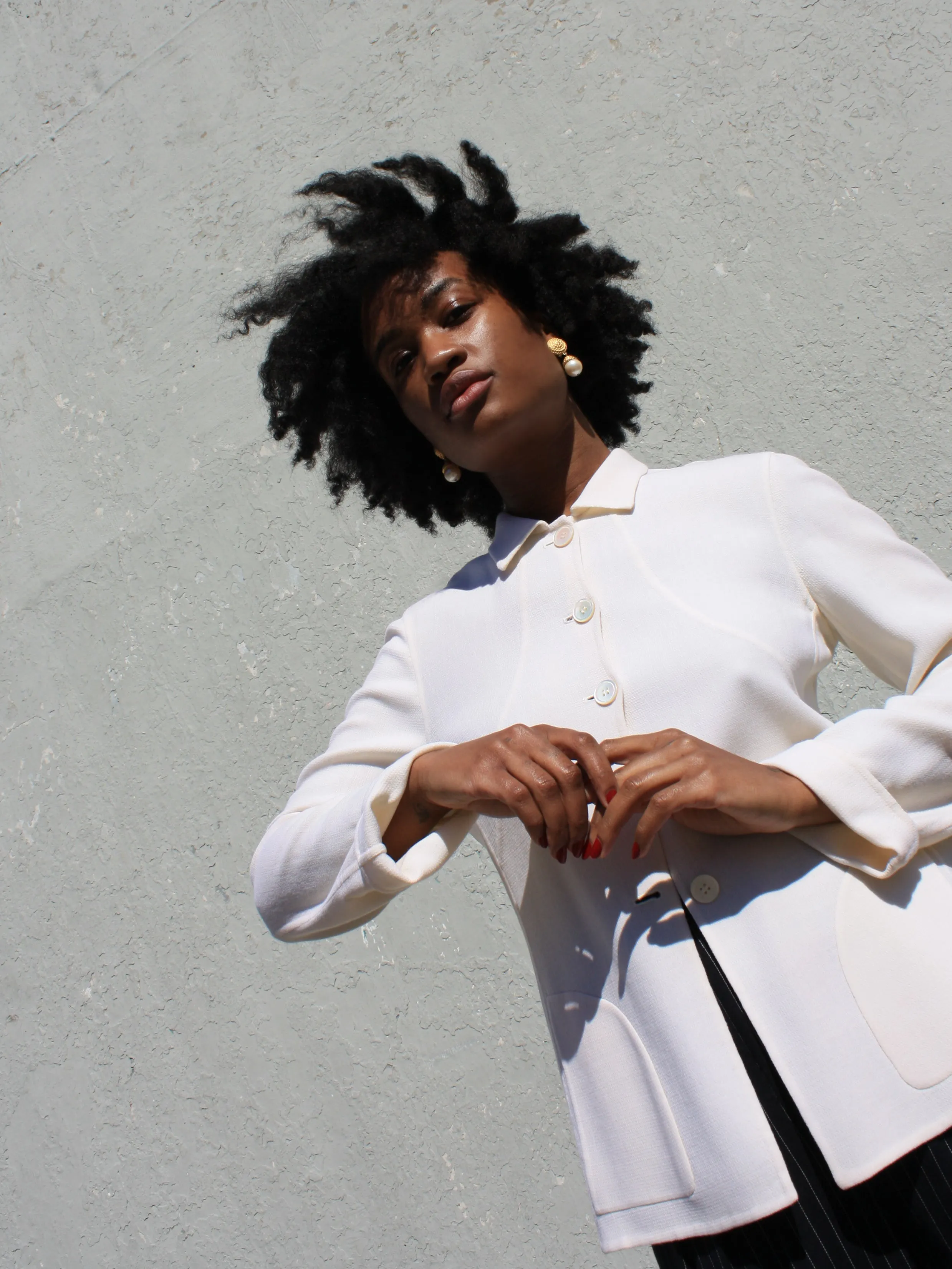 Seamed Wool Jacket