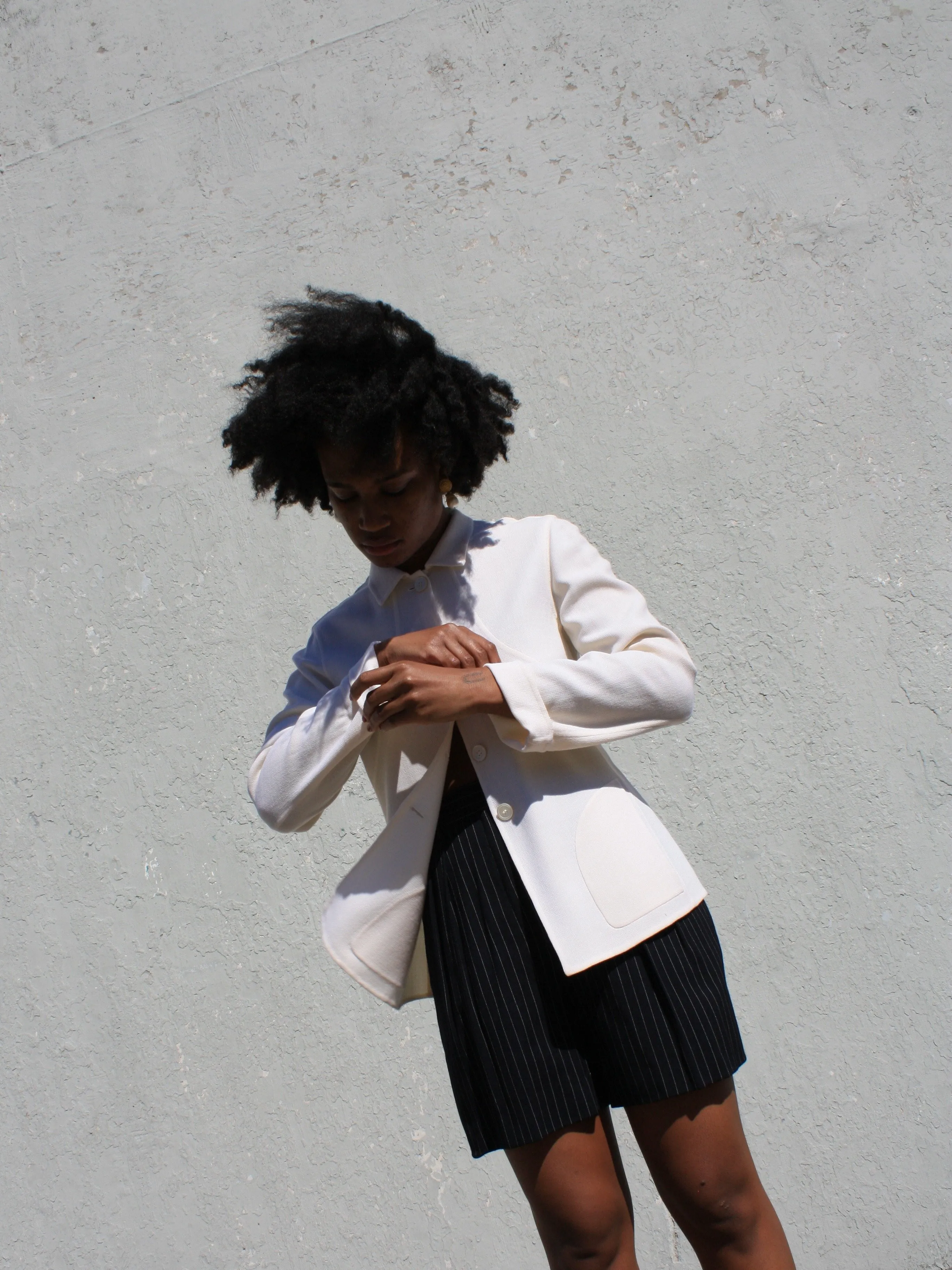 Seamed Wool Jacket