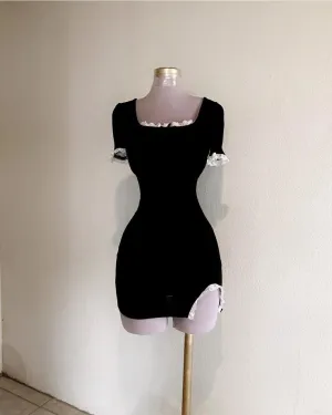 Sexy Black Short Prom Homecoming Dresses Short Party Dress    fg7094