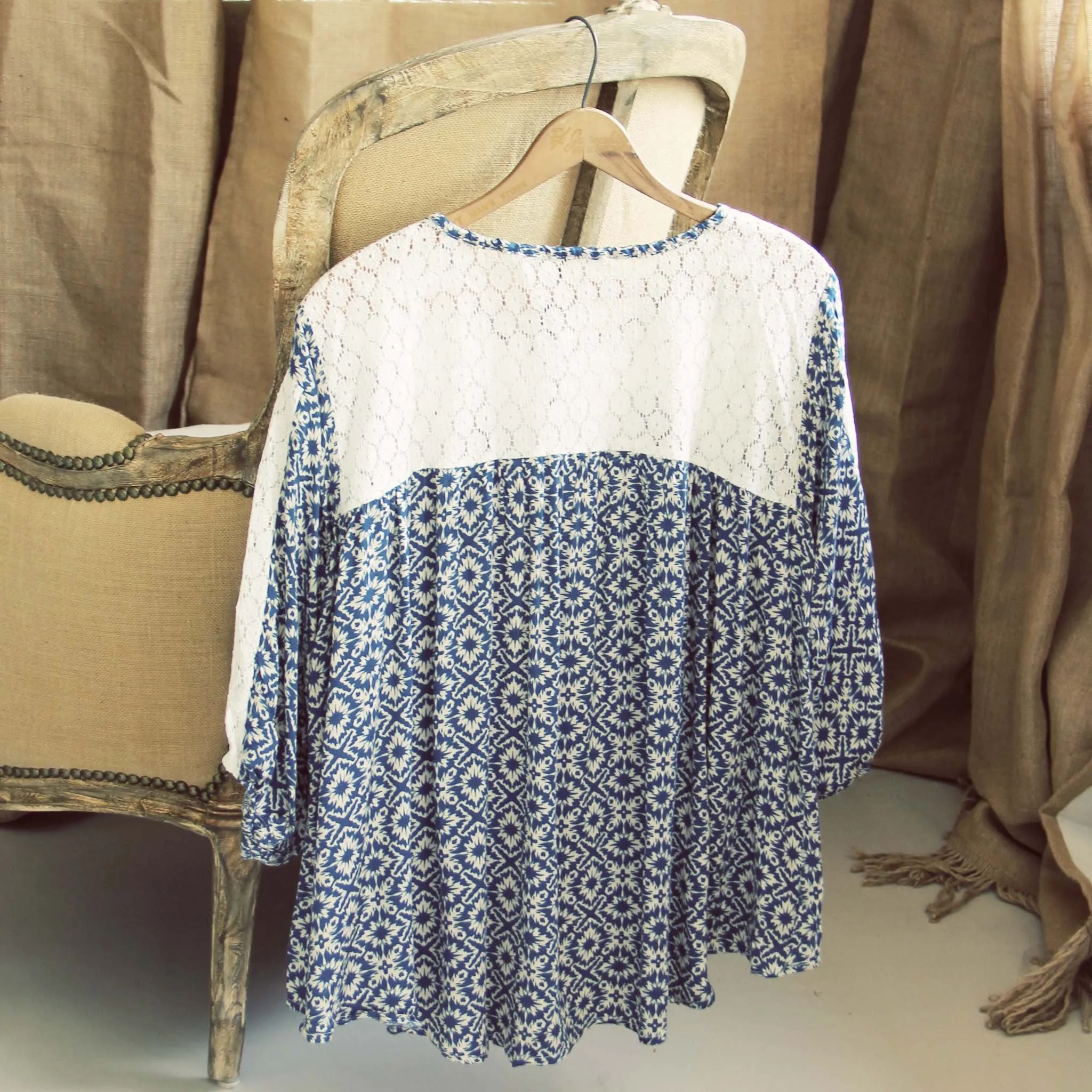 Shallow Blue Tunic