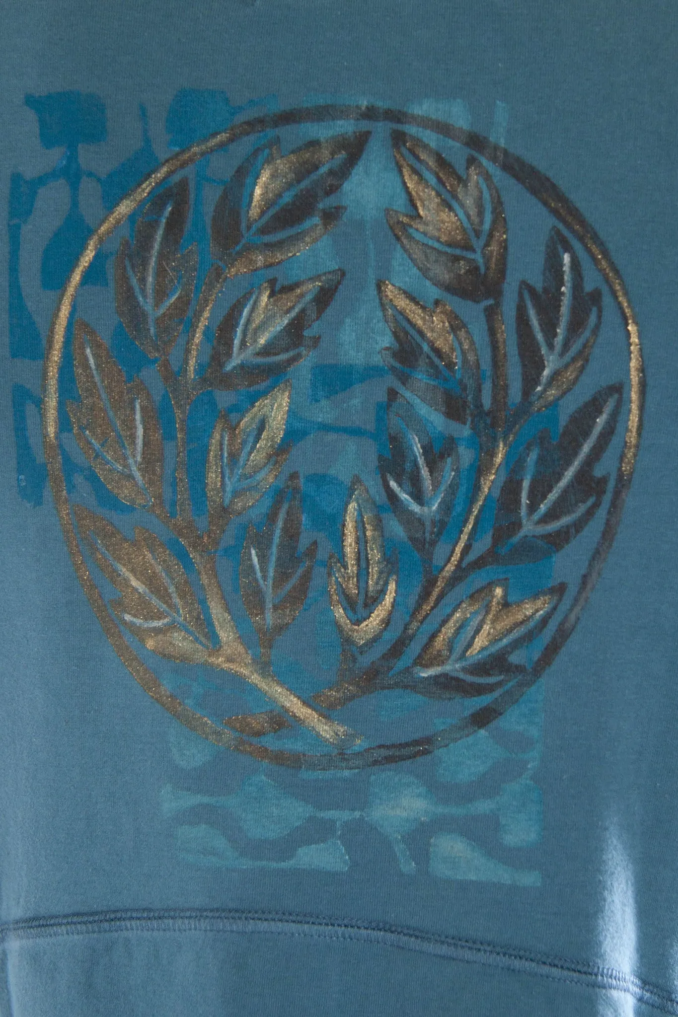 Shape Tunic Printed-Blue Fish Clothing
