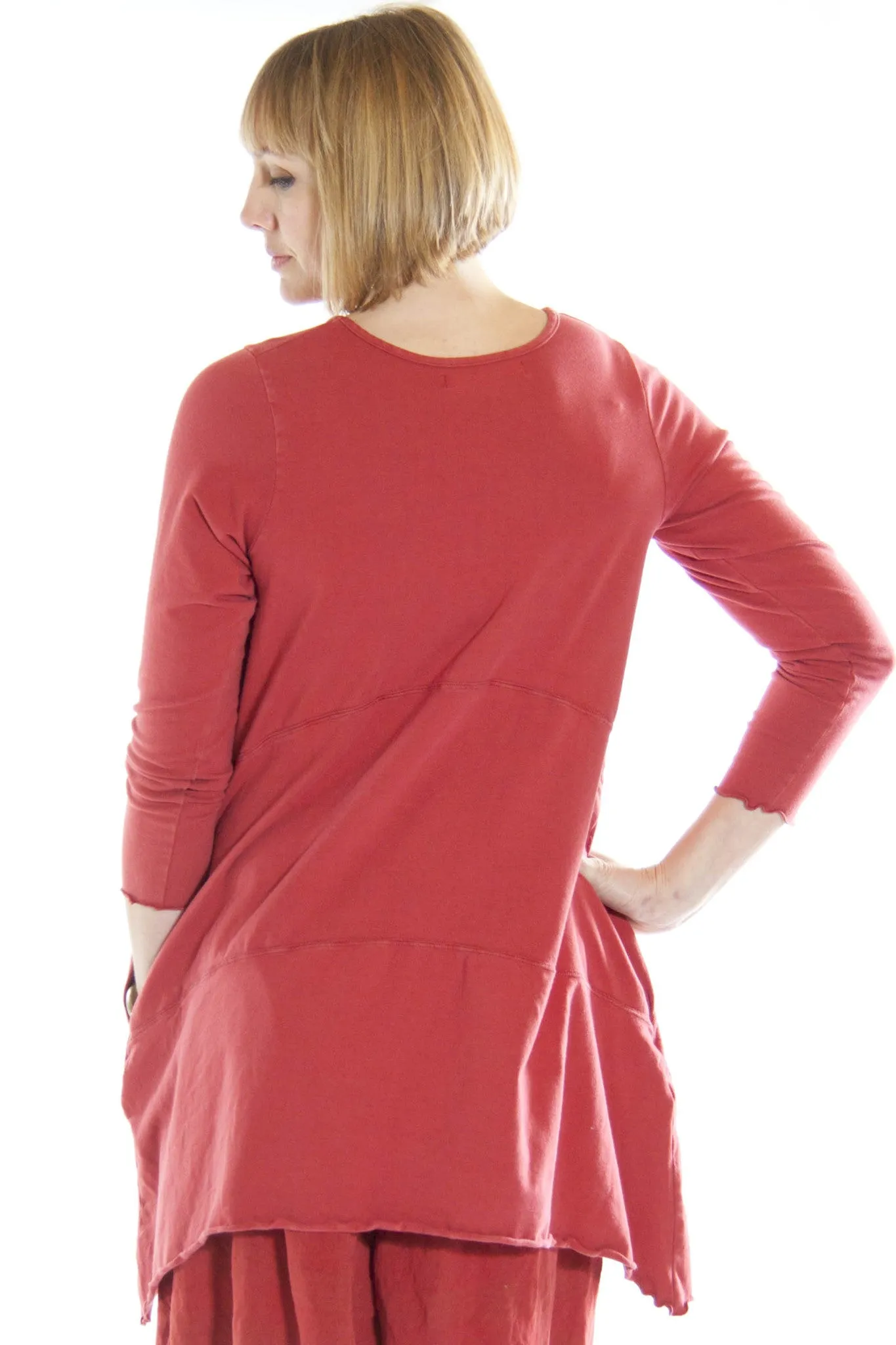 Shape Tunic UnPrinted-Blue Fish Clothing