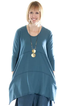 Shape Tunic UnPrinted-Blue Fish Clothing