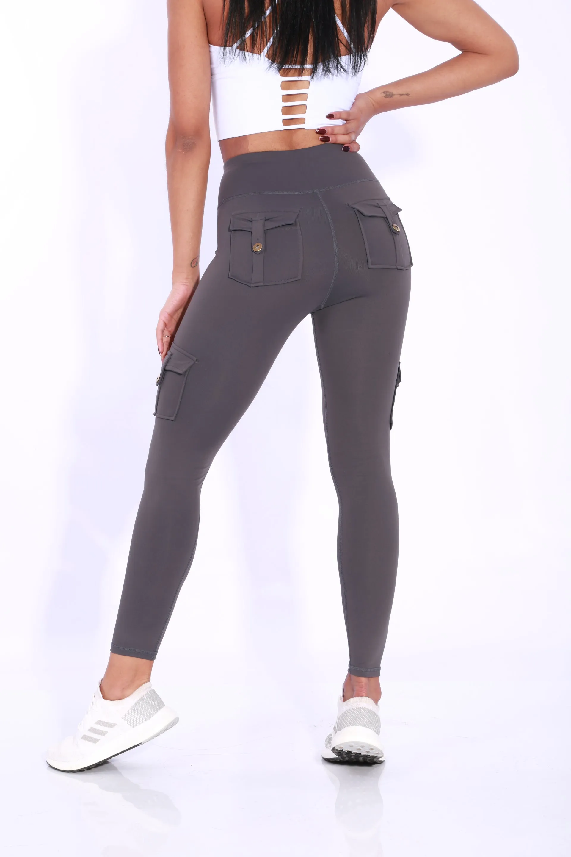 Shapewear TNG Cargo Leggings -  Grey