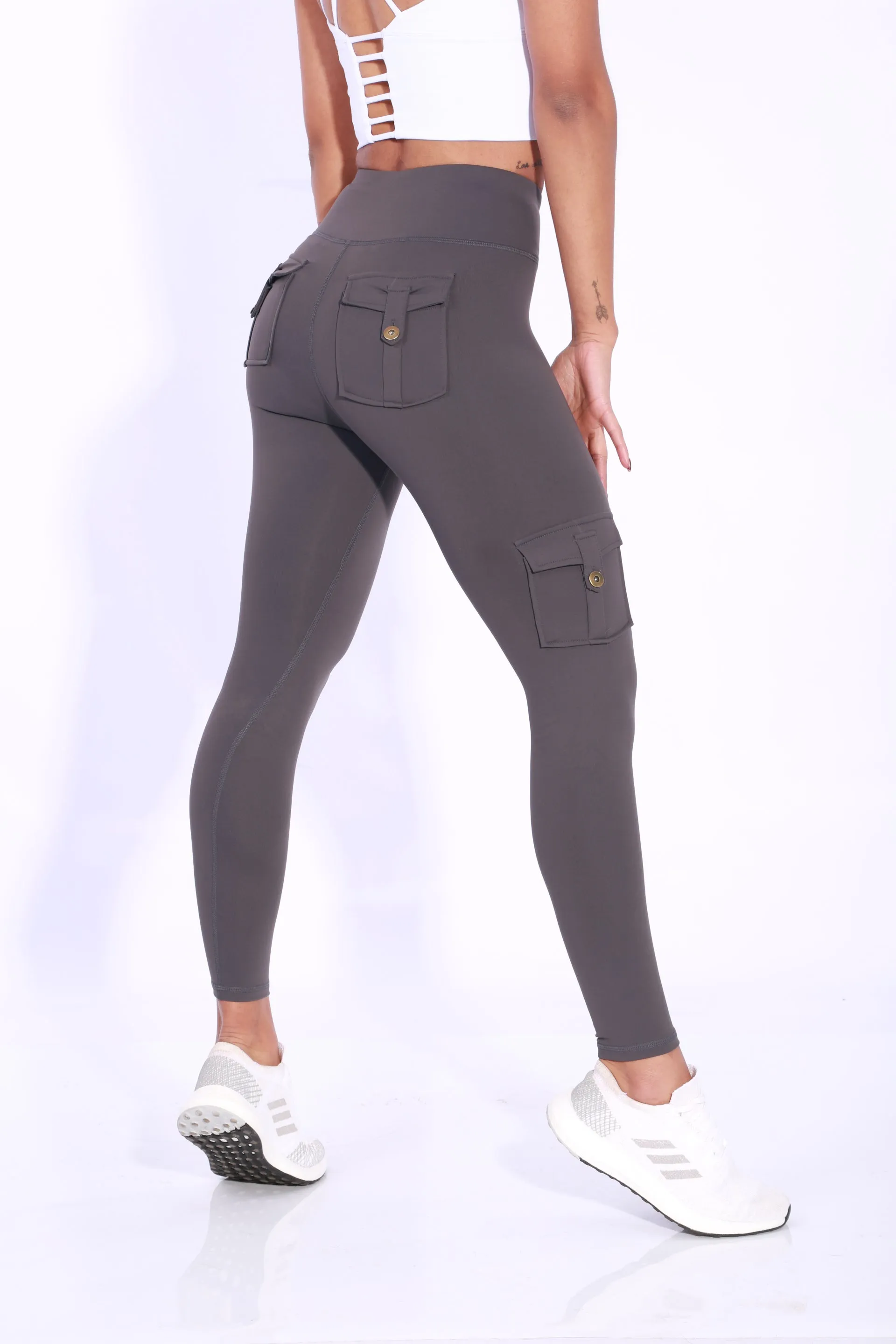Shapewear TNG Cargo Leggings -  Grey