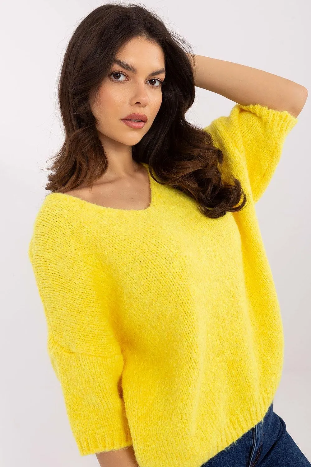 Short sleeve sweater model 206714 Italy Moda
