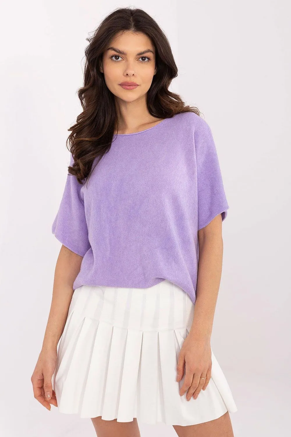 Short sleeve sweater model 209981 Italy Moda
